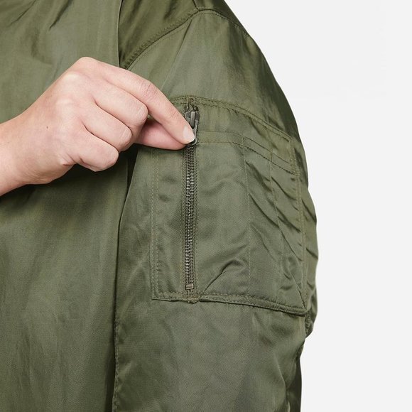 Nike Sportswear Women's Reversible Varsity Bomber Jacket - Picture 7 of 9